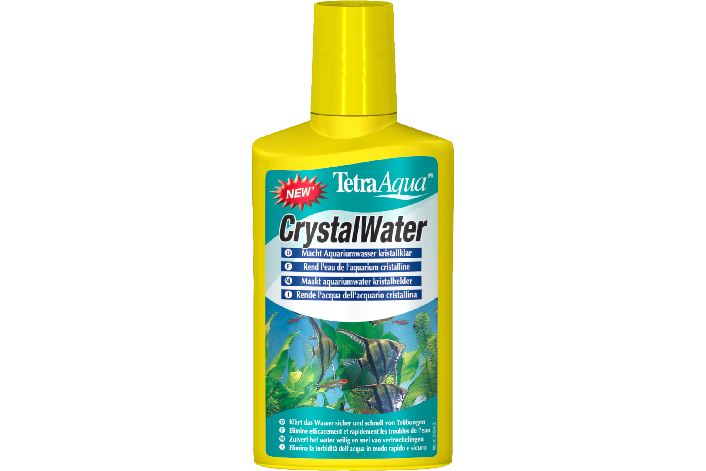 Tetra TetraAqua CrystalWater, Aquarium-Wasserklärung, in 100 und 250 ml